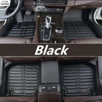 Leather car floor mats FIT FOR Mazda 3 M3 Axela BM Hatch Hatchback 2014 2015 - 2018 car-styling Custom car mat
