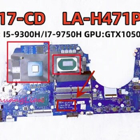 FPC70 LA-H471P For HP GAMING 17-CD Series Laptop Motherboard With i5-9300H i7-9750H CPU GTX1050 3GB GPU DDR4 100% Fully Tested.