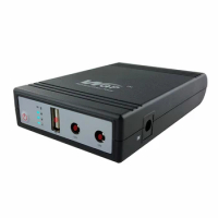 WGP Mini UPS INPUT 12V OUTPUT 5V/9V/12V Available Capacity Over 30Wh Uninterruptible Power Supply for Webcam,Router,Modem