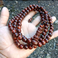 tasbih stigi karimun jawa 10mm Tenggelang di air tasbih galih setigi super Muslim Hitam