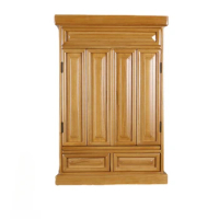 CX Solid Wood Buddha Niche with Door Buddha Cabinet Guanyin God of Wealth Cabinet Altar Guan Gong Altar