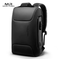 Mark Ryden Mark Ryden MR9116 Tas Ransel Backpack Laptop Pria 15.6 Inch USB Lock - BLACK