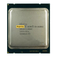 CPU Xeon E5 2620 v2 mới, xung nhịp 2,1 GHz, bộ nhớ cache 15 MB, 12 luồng, công suất 80 W, socket LGA
