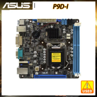 Asus P9D-I Used Motherboard, DDR3 Support Kit Xeon E3 1200 V3 Processors, Mini ITX LGA 1150 Motherboard 16GB RAM SATA3 PCI-E 3.0