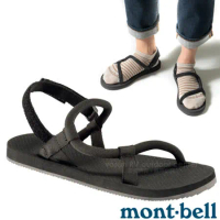 【MONT-BELL 日本】LOCK-ON 自動調校織帶涼鞋.拖鞋/1129475 BK 黑