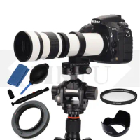 JINTU 420-800mm F/8.3 MF Telephoto Lens for SONY A Mount A300 A200 A100 A99 A77 A77II A67 A65 A59 A57 A55 A37 A35 A33 Camera