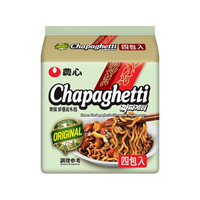 韓國 農心 醡醬風味麵 4入(整袋裝) 浣熊麵【小三美日】炸醬麵 D158157