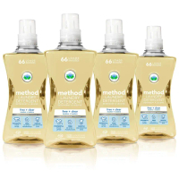 【method 美則】四倍濃縮環保洗衣精-潔淨無香料1580ml(買三送一)