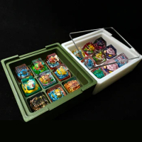 Keyboard Artisan Keycap Storage Case Plastic Container For Dwarf Factory Jelly Key Art Keycaps