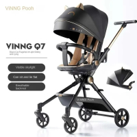 可折疊360°轉向嬰兒推車（可坐可躺/可登機）（款式H）#R25-101427 