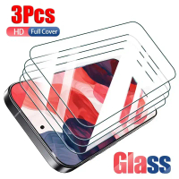 Kaca Tempered 3 Keping Untuk Samsung Galaxy A56 A36 A26 A16 A06 M16 M06 M35 M55 M15 A55 A35 A15 F16