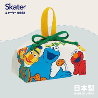 日本製 芝麻街便當袋 | 午餐袋 束口袋 收納袋 手提袋 ELMO 餅乾怪獸 | Skater 日本進口 日本直送 日本