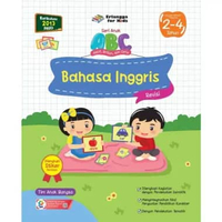 [Erlangga Official] Buku Seri Anak Abc: Mengenal Angka Revisi Usia 2-4 tahun Bahasa Inggris