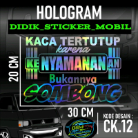 Cutting sticker kaca truk mobil canter pick up L300 body depan samping belakang UKURAN 20cmX30cm