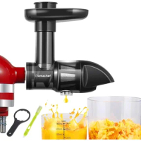 Masticating Juicer Attachment for KitchenAid All Models Stand Mixers,Slow Juicer Attachment