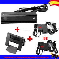 For Xbox One S/X kinect Sensor with USB Kinect Adapter 2.0 3.0 For Windows PC kinect AC adapter +TV Clip