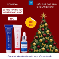 Combo Kem Lumi Arbutin chuyên nám, tàn nhang bộ nhỏ +TẶNG Serum Lumi