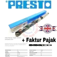 Presto - MTS Drill / Mata Bor Taper Shank Cones 68mm / 68 mm (U.K)