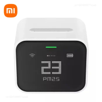 Xiaomi Qingping Air Detector Retina Touch IPS Screen Touch Operation PM2.5 Temperature Humidity Tester Lite Display Backlight