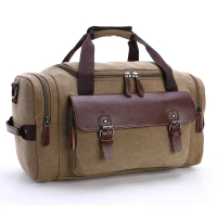 2026 Fashion Vintage Canvas Travel Bag Shoulder Crossbody Bag Large Capacity Multifunctional Handbag