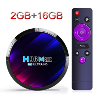 New Woopker   Android 13 H96 MAX RK3528 Rockchip 3528 Quad Core 8K Media Player Wifi6 BT5.0 2GB 16GB