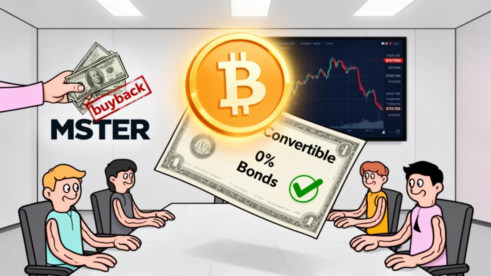 米国株】ストラテジー（MSTR）、ビットコイン購入を一時停止し15億ドル