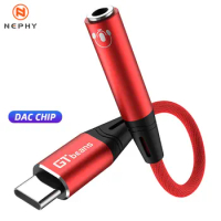 USB Type C to 3.5mm DAC Chip Headphone Adapter USB C to 3.5 Aux Cable for PC for Macbook Pro Oneplus Samsung Galaxy Google Pixel