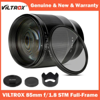 VILTROX 85mm F1.8 II STM Full Frame Auto focus Portrait Lens AF Large Aperture for Nikon Z Fuji X Sony E Canon RF mount Camera