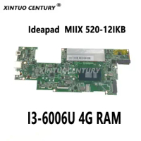 5B20Q62866 for Lenovo Ideapad MIIX520 MIIX 520-12IKB Laptop motherboard SR2UW I3-6006U 4G RAM 100% test work