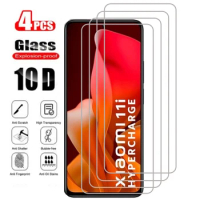 4Pcs Tempered Glass For Xiaomi Mi 11 Lite 5G Mi 11X Pro Mi 11i Mi11 Anti-scratch Screen Protector 2.5D 9H Film Glass