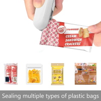 Alat Perekat  Plastik Mini / 2 in 1 Mini Sealer / Sealer Portable/ Mini Sealer/ Alat Perekat Plastik