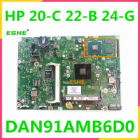 DAN91AMB6D0 For HP 20-C 22-B 24-G Series AIO PC Motherboard P/N 844831-001 844831-005 Motherboard With video card