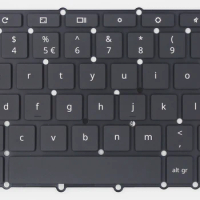 LARHON New Black US-Intl English Backlit Keyboard For ASUS Chromebook Flip C302 C302CA