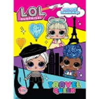 หนังสือ L.O.L. SURPRISE! TRAVEL QUEEN ท่องเที่ยวกับสาวๆ L.O.L. และเกมแสนสนุก