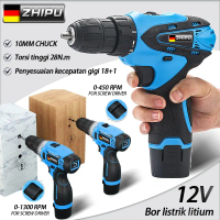 ZHIPU *Pengecualian ongkos kirim* 98V Mesin Bor Baterai Mesin Bor Listrik Impact Baterai Bor Cordles