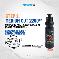 COMPOUND POLISH STEP 2 MEDIUM CUT 2300 - nanoTECH PROTECTION  - Obat Poles Baret Halus / Spiderweb C