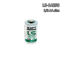 SAFT LS-14250 一次性鋰電池 3.6V 1100mAh 1/2AA size