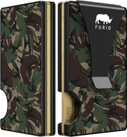 furid Minimalist Wallet for Men Slim: Rfid Wallet For Men - Metal Wallet with Money Clip Credit Card