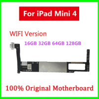 A1538 WiFi Version Motherboard For iPad Mini 4 Unlocked Mainboard WIthout Touch ID Logic Board 16GB 32GB 64GB 128GB With OS