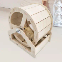 Silent Hamster Running Wheels Small Pet Rotatory Jogging Wheel Small Chinchilla Hedgehog Rat Hamster Exercise Wheel Pet Supplies