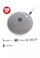SonicGear SonicGear SonicGo 2 Plus Grey Bluetooth Portable Speaker with Mic | FM Radio | USB Playback