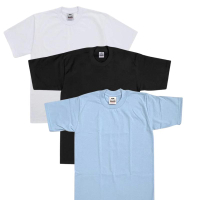 3 PACK proclub SHORT Sleeve heavyweight CREW Neck T-shirt Casual menswear TShirt