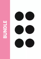 PINK N' PROPER 黑色圓形乳貼防走光透氣可重複使用乳頭貼胸貼 (3套裝)