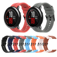 20mm 22mm Wristband Silicone Band Sport Strap For Huami Amazfit PACE GTR2 GTR3 Pro Replacement Bracelet