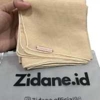 Zidane.id bella square beige hijab simple