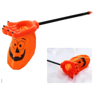 【摩達客】萬聖節派對-鬼爪手掌糖果袋 不給糖就搗蛋trick or treat(橘色南瓜)