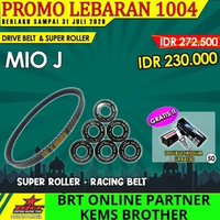 PAKET BELT BRT ROLLER BRT MIO J BUSI RACING BOSCH
