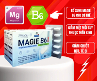 MAGIE B6 PLUS HỘP 60v - HỖ TRỢ GIẢM MỆT MỎI, CĂNG THẲNG, SUY NHƯỢC THẦN KINH DO THIẾU MAGIE VÀ VITAM