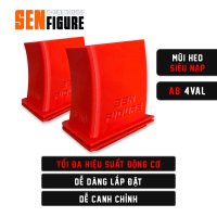 [MUA 2 TẶNG 1] Mũi heo AB SIÊU NẠP - Mũi heo AB 125-160 4VAL - Phụ tùng xe máy - Phụ kiện xe máy