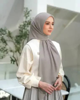 Heaven Lights - Voal Plain - Hijab Voal Polos Segi Empat Dust